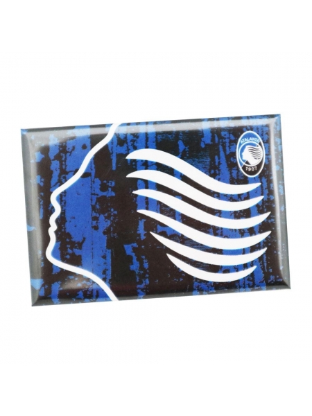 Magnete stampato con logo Dea bianca Atalanta B.C.